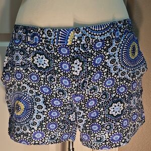 Banana Republic Woman's Blue & Black Shorts Sz.8